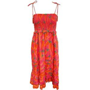 FARM Rio Red Pepper Midi Dress